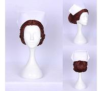 MAOMA Anime Cosplay Wig，Identity V Doctor Emily Dyer Wig，Braided Wig，with Free Wig Cap，for Christmas Carnival party Halloween Cosplay Wig（No hat）(Color:Style 1)