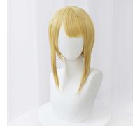 MAOMA Anime Cosplay Wig,Identity V Gardener Emma Woods Wig,Blonde Wig,with Free Wig Cap,for Christmas Carnival party Halloween Cosplay Wig