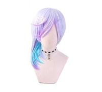 MAOMA Anime Cosplay Wig,Paradox Live Yatonokami Kanata Wig,Purple gradient short Wig,with Free Wig Cap,for Christmas Carnival party Halloween Cosplay Wig