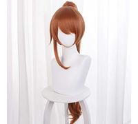 MAOMA Anime Cosplay Wig,Takt op.Destiny Anna Schneider Wig,Red brown long ponytail Wig,with Free Wig Cap,for Christmas Carnival party Halloween Cosplay Wig