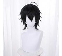 MAOMA Anime Cosplay Wig,Takt op.Destiny Takt Asahina Wig,Black short Wig,with Free Wig Cap,for Christmas Carnival party Halloween Cosplay Wig
