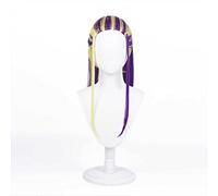 MAOMA Anime Cosplay Wig，Tokyo Revengers Wakasa Imaushi Wig，Purple mixed yellow long Wig，with Free Wig Cap，for Christmas Carnival party Halloween Cosplay Wig