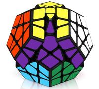 Maomaoyu Megaminx Dodecahedron Cube 3x3 3x3x3 Smooth Magic Cube Puzzle Special Toys Brain Teaser Stocking Filler for Kids
