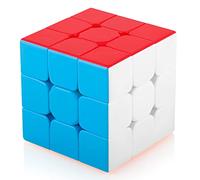 Maomaoyu Speed Magic Cube Stickerless 3x3 3x3x3 Smooth Magic Cube 3D Twist Brain Teasers Stocking Filler Toy