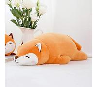 Maomoto Fox Plush Toys Pillow for Kids 45CM Animal Stuffed Plushies Super Soft Cute Fox Cuddly Hugging Pillow Cushion Stuff Dolls Birthday Xmas Gifts for Kids Room Decor