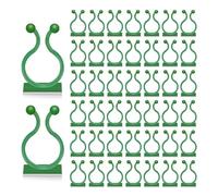 MaoNativey Climbing Plant Wall Plant Clip, 100 PCS Plant Wall Clips Self Adhesive Climbing Plant Climbing Wall Fixture Clips for Securing Vines Stalks Flower to Grow Upright Plant Support Clips