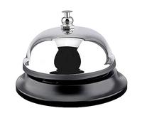 MaoNativey Service Bell, Stainless Steel Call Bell Customer Service Bell Desk Bell Kitchen Bell Attention Call Ringer Counter Bell Ideal for Restaurants, Schools, Reception Areas