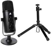 Maono USB-C Studio Desk Top Podcast Microphone Kit with Portable Mid-Size Tripod