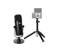 Maono USB-C Studio Desk Top Podcast Microphone Kit with Portable Mid-Size Tripod