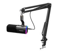 MAONO Dynamic Gaming Microphone with Boom Arm: XLR/USB Podcast Microph
