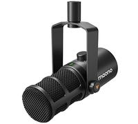 MAONO Dynamic USB/XLR Podcast PC Microphone with Software, EQ, Tap-to-Mute, Gain Control, and Volume Control, Studio Microphone for Broadcasting, Recording, Streaming, and Gaming (PD400X)