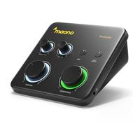 MAONO USB Audio Interface for PC: Interface with XLR Input 24-bit/192kHz Routing Software LOOPBACK ASIO Driver for Recording Music, Home-Studio, Guitar, Podcast, Streaming, DAW(PS22 Lite Black)