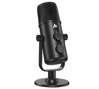 Maono USB-C Desktop Condenser Cardioid Omnidirectional Microphone with Headphone