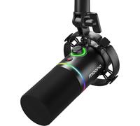 MAONO XLR/USB Dynamic Microphone, RGB Podcast Mic with Software for St