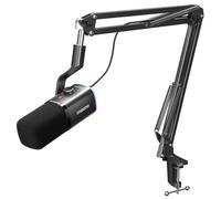 MAONO XLR/USB Streaming Microphone with Arm: Dynamic Microphone with Software, Mute Button, Gain Control for Gaming, Podcast, Recording, YouTuber, Tiktoker, PD100 GEN2S