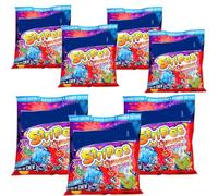 Maooaam Striipes Summer Berries Limited Edition Share Bag PMP 140g - Fruity & Chewy Berry Flavoured Candy Strips (7 x Bags)