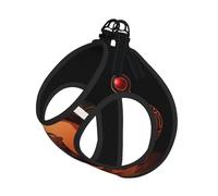 Maori Art Terracotta Dog Harness - Equipped with Reflective Straps and Quick Release Buckles - Suitable for Small Cats and Dogs