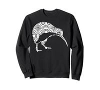 Maori Kiwi Tribal Aboriginal New Zealand Bird Art Sweatshirt
