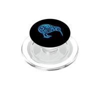Maori New Zealand Polynesian Hook Maori Turtle Maori PopSockets PopGrip for MagSafe