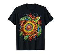 Maori Sea Turtle Ocean Animal Mandala T-Shirt