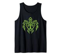 Maori Turtle - Earth Symbol - Tribal Tattoo For Divers Tank Top