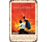 Mao's Last Dancer movie Metal Tin Sign Poster Decor for Living Room Cafe Decorative Sign for Wall 12x8Inches