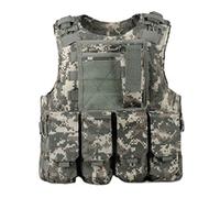 MAOTN Children'S Tactical Vest，shooting Military Field Combat Plate Carrier, Airsoft Paintball Equipment,With steel wire1