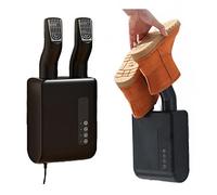 MAOTN Household Wall-Mounted Shoe Dryer, Remove Odor Boots Dryer, Quickly Dry Socks/Gloves, Can Be Timed For 1h/2h/3h,Black,36 * 16 * 8cm