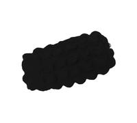 MaoTOP Pencil Case Large Capacity Fluffy Pen Pouch Stationery Storage Box Cute Soft Touch Portable Cosmetic Bag School Office Supplies-Black