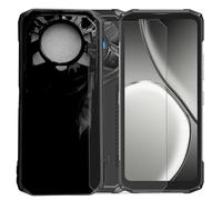 MAOUICI Cover for Doogee Blade20 Play Phone Case,Anti Fingerprint TPU Soft Shell，Tempered Glass Screen Protector [1 Pack] [6.60 inches]