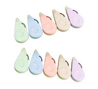 Maouira 10Pieces White Out Correction Tape Total 80m for School and Office Supplies 8mx5mm Roller for Notebook Student