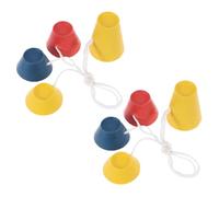 Maouira 2set Rubber Winter Golf Tees Ball Holder with Different Heights Durable Golfing Tees for Indoor Outdoor Training Accessories Equipment Set