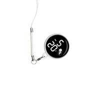 Maouira Touches Screen Pendant Watch Portable Keychains Children Digital for Backpack or Belt Attachment Children's Sports
