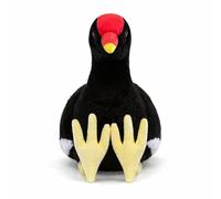 MAOWO Planet Realistic Moorhen Plush Toy, Bird Soft Stuffed Animal with Vibrant Red Shield and White Flank Detail, 39 cm / 15 in