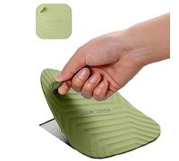 MAOYONG Shower Drain Cover Tub Stopper - Square Silicone Floor Drain Cover for Bathroom, Bathtub Stopper Drain Plug Cover, Kitchen Sink Drain Stopper 5.9 Inch Green 1PCS