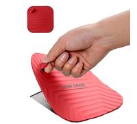 MAOYONG Square Silicone Shower Drain Cover - Red, 5.9 Inch, 1PCS