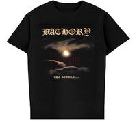 MAOZEEN Bathory The Return T-Shirt Hammerheart Ice Twilight of The God Blood Black
