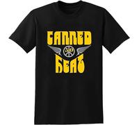MAOZEEN Canned Heat T-Shirt Unisex Streetwear Printed Short Sleeve Tee Shirt Black