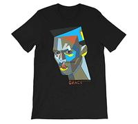 MAOZEEN Design Cool Grace Jones JamaicanAmerican Supermodel SingerSongwriter Gift for Men Women Girls Unisex Tshirt Black