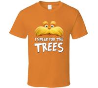 MAOZEEN I Speak for The Trees Lorax T Shirt Orange
