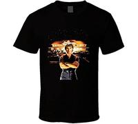 MAOZEEN Road House Patrick Swayze Cult Movie Fan T Shirt Black