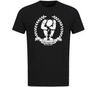 MAOZEEN Skinhead Way of Life Wreathen T Shirt Oi Punk Ska S XL Hand Printed Shirt Black