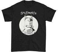 MAOZEEN Spermbirds Men's Pig T-Shirt Medium Black