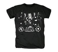 MAOZEEN Sweden Metal Graphic Tees Cool Arch-Enemys Band T-Shirt Black