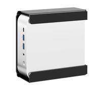 Maozhren Metal Mini PC Mount for ACEMAGIC V1, M1, W1, K1, Intel Cere i9 Mini PC, Vesa/Wall/Under Desk, Only for ACEMAGIC Mini PC Wall Mount, Easy to Install, Black