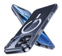 Maozis Magnetic Shockproof for DEF Case,[Compatible with Magsafe][Non-Slip][Military Grade Protection] Protective Anti-Yellowing Translucent Matte Phone Case for DEF,Clear