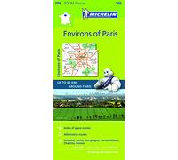 Map 0106 Environs of Paris: No. 0106 (Michelin Zoom Maps)