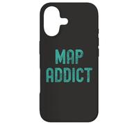 Map Addict for Travel Enthusiasts Case for iPhone 17