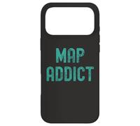 Map Addict for Travel Enthusiasts Case for iPhone 17 Pro Max