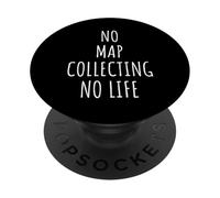 Map Collecting Men Women Cartography Travel Explorer History PopSockets Adhesive PopGrip